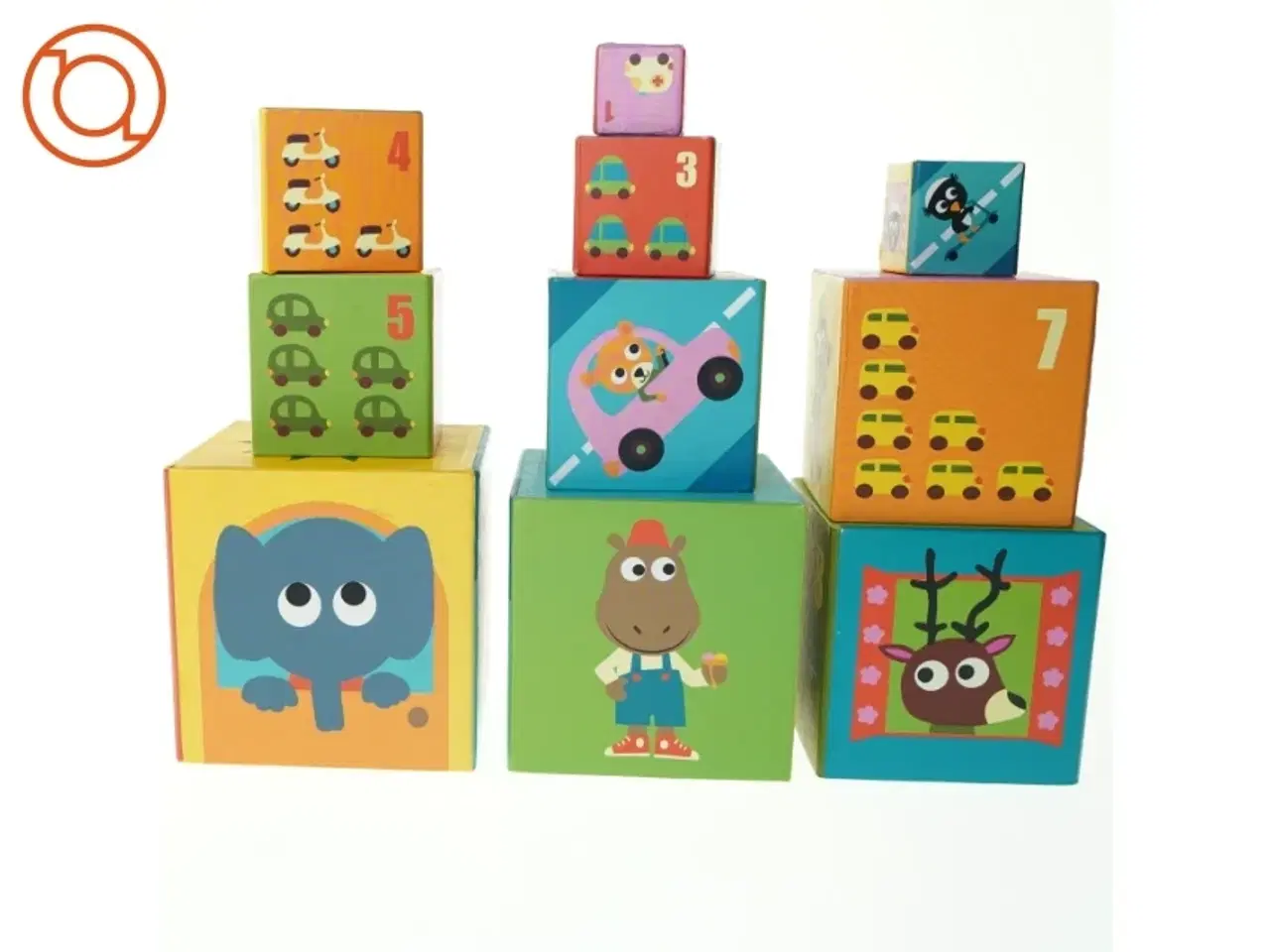 Billede 1 - Stable tårn fra Djeco (str. 14 cm)