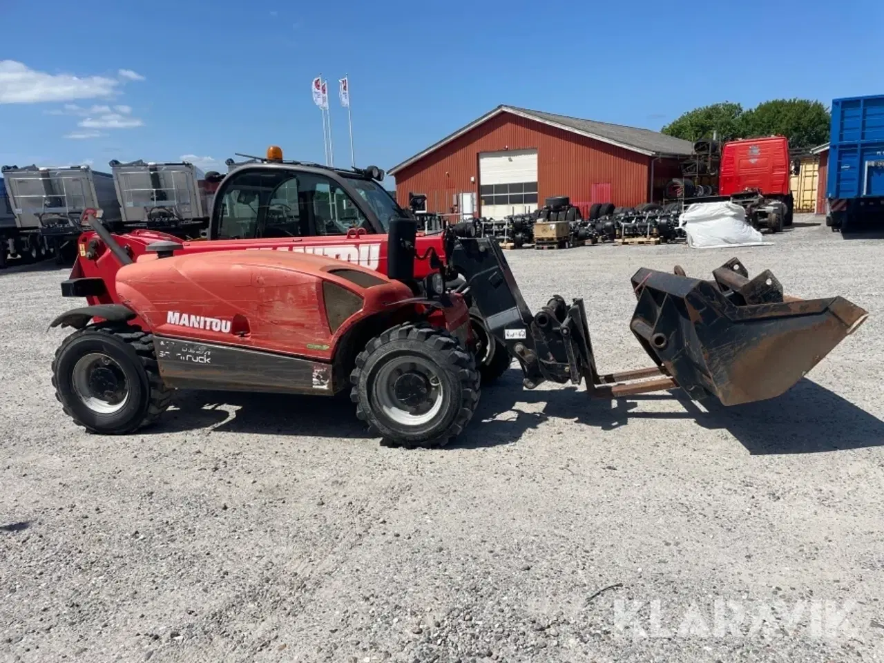 Billede 4 - Teleskoplæsser Manitou MT625H Comfort med tilbehør