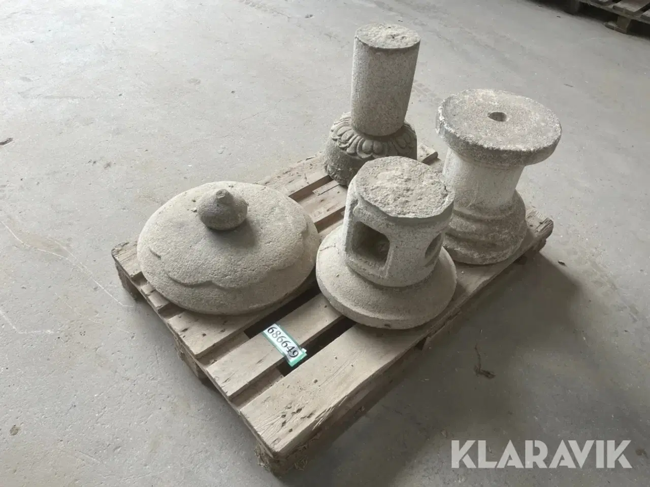 Billede 1 - Granit skulpturer