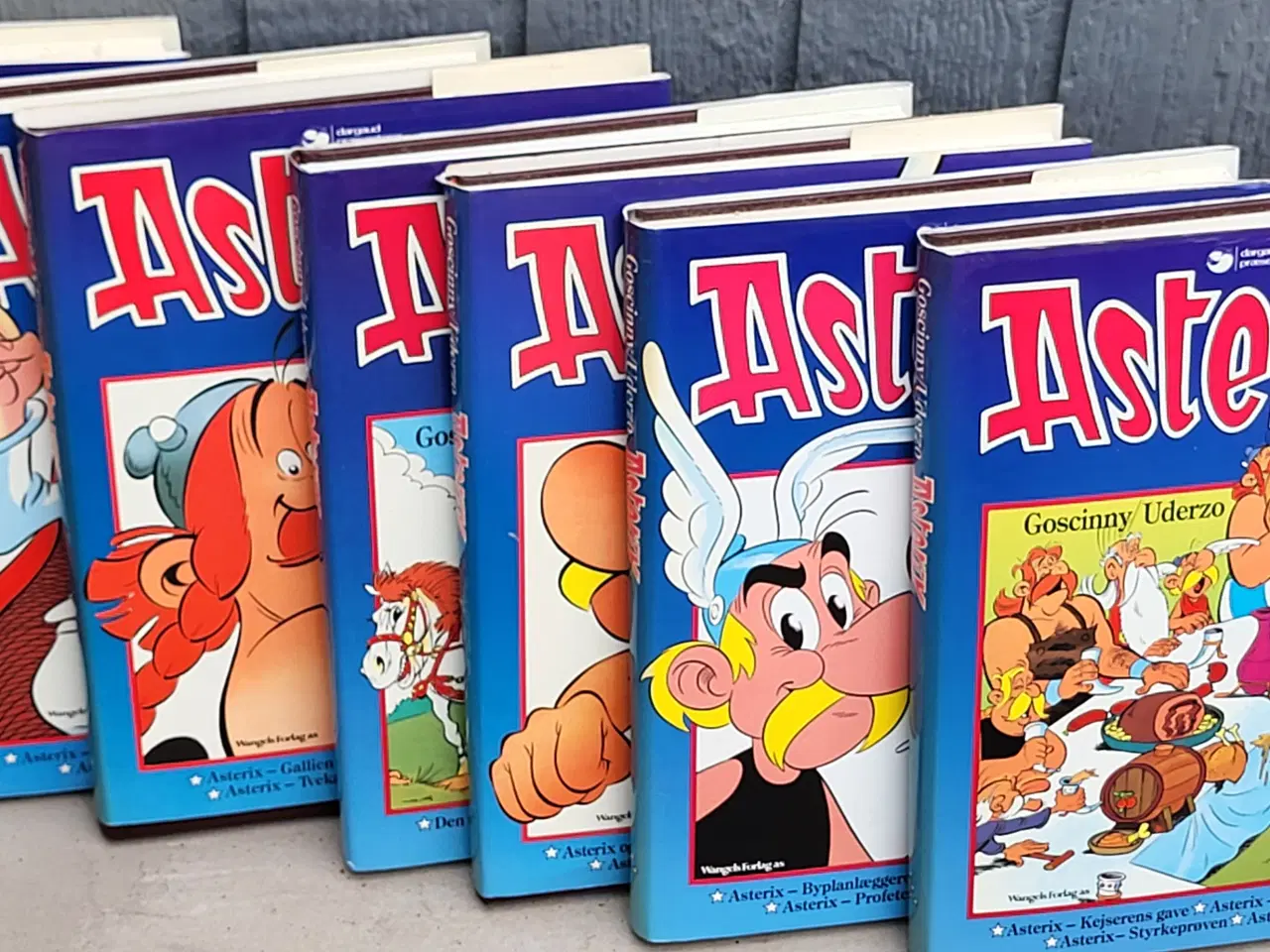 Billede 1 - Asterix bøger, indbundne, 7 stk. 