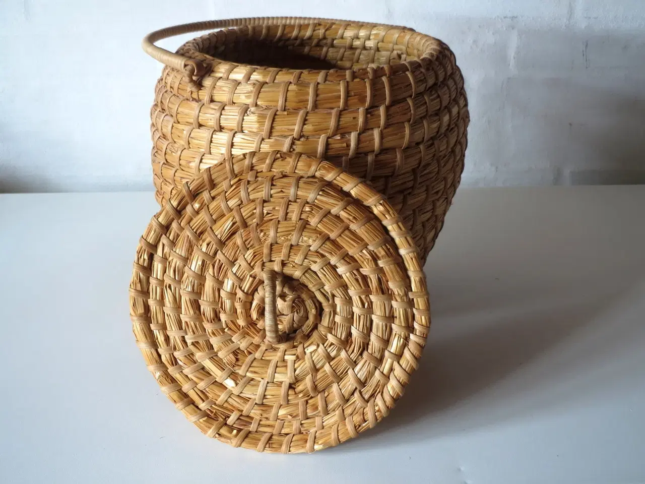 Billede 5 - Gammel flettet kurv