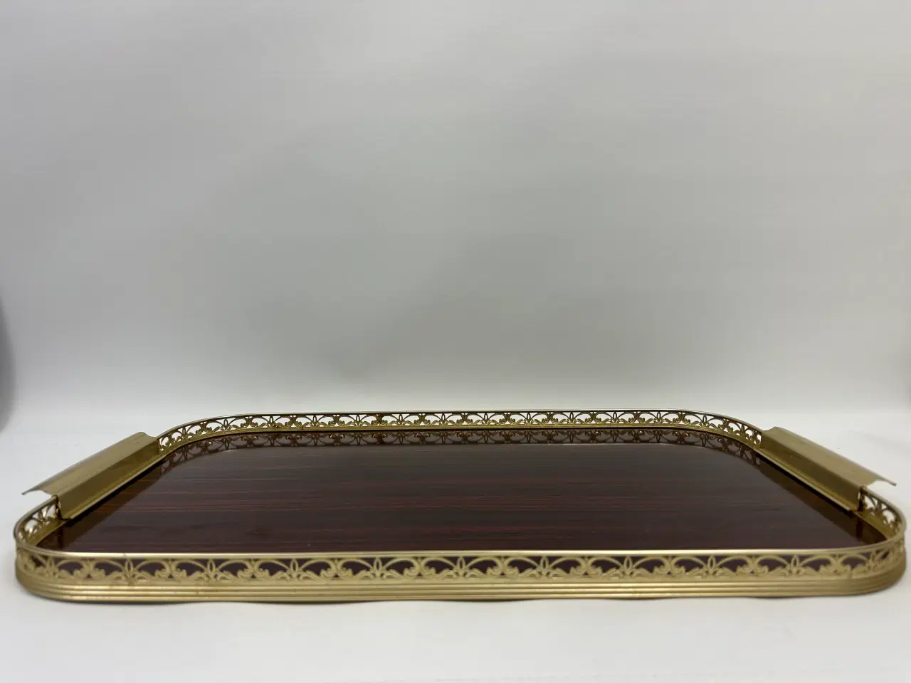 Billede 2 - Vintage serveringsbakke / bakke