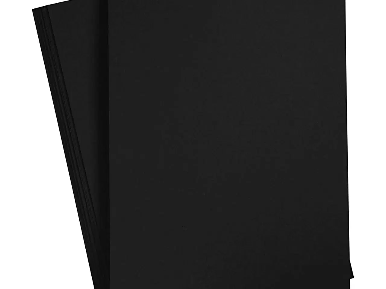 Billede 1 - Sort A4 Papir 80 g/m² - 20 ark til kreative projekter