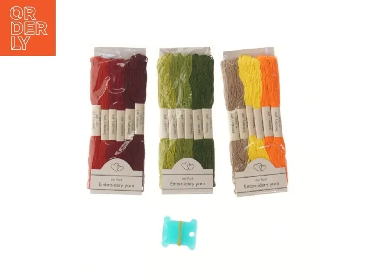 Billede 1 - Broderigarn sæt