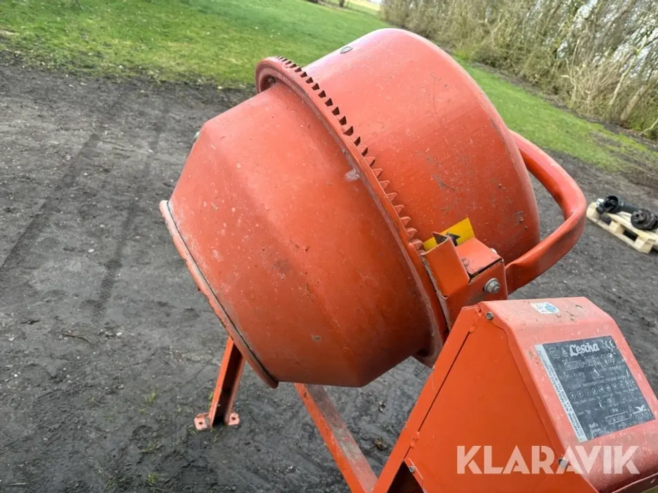 Billede 10 - Blandemaskine, værktøjstavler og donkraft Lescha Euro-Mix 125