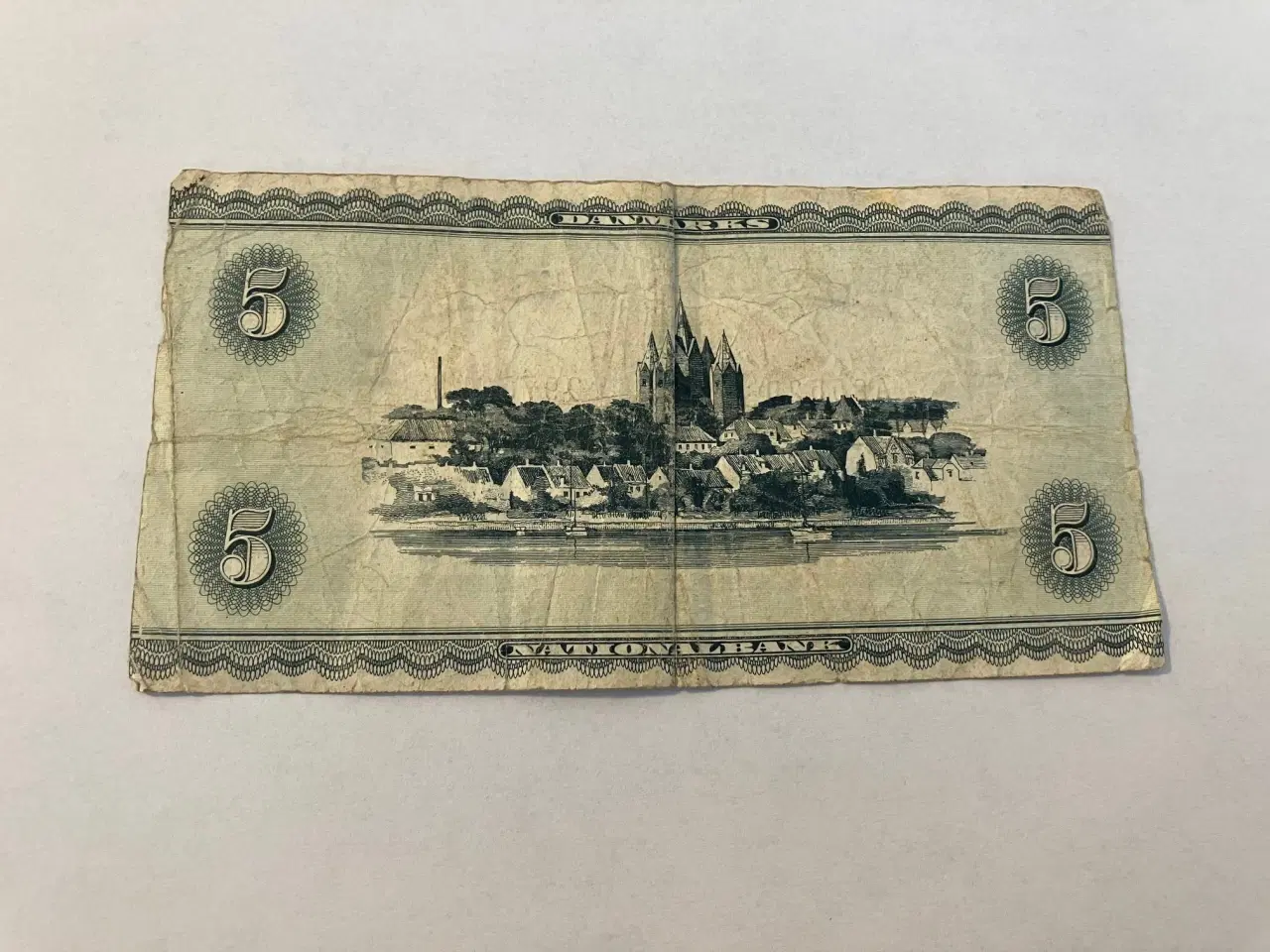 Billede 2 - 5 Kroner 1955 - Dårlig stand