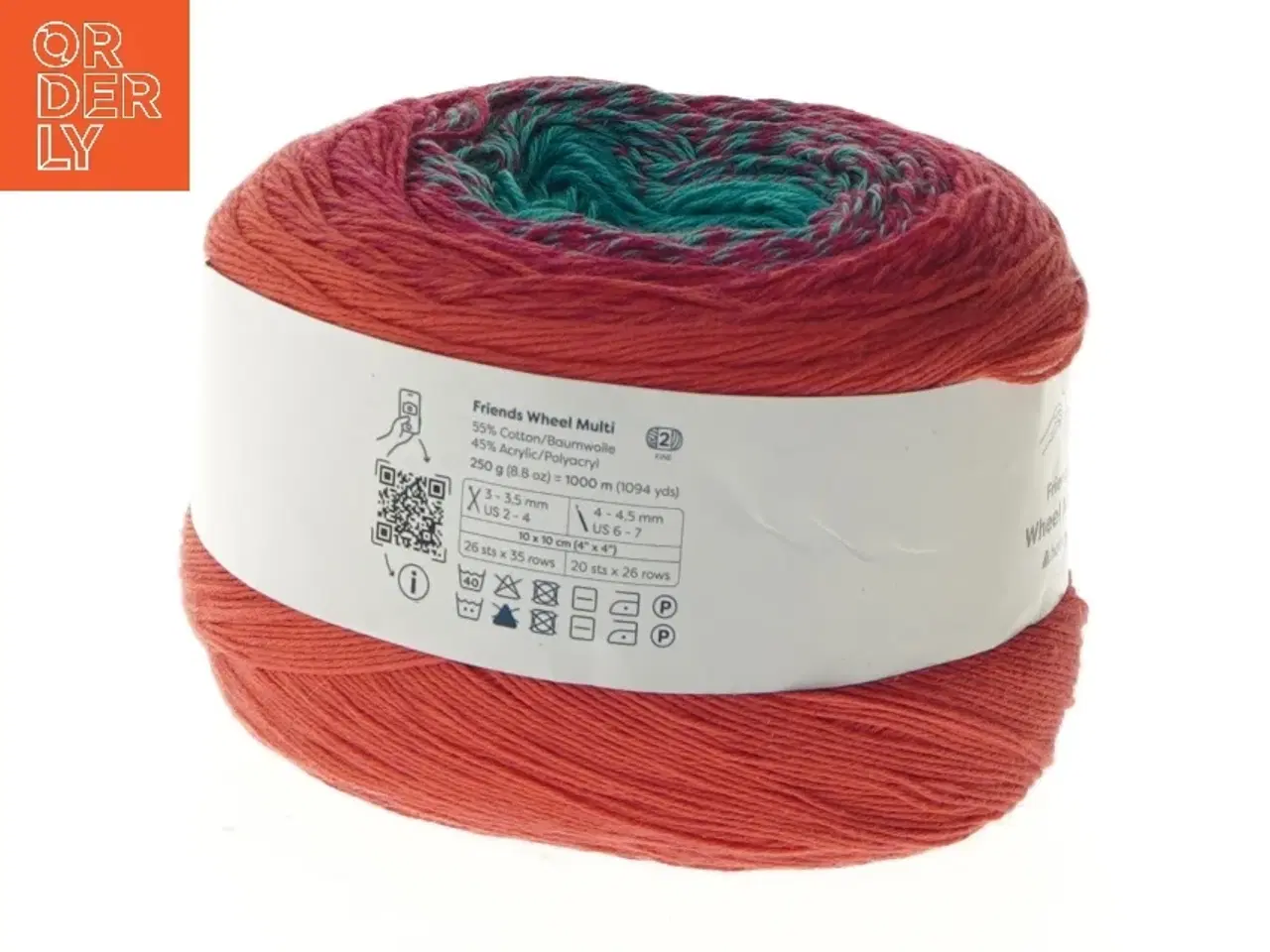 Billede 3 - Garnnøgle Friends Wheel Multi fra Hobbii (str. 1000 m cm)