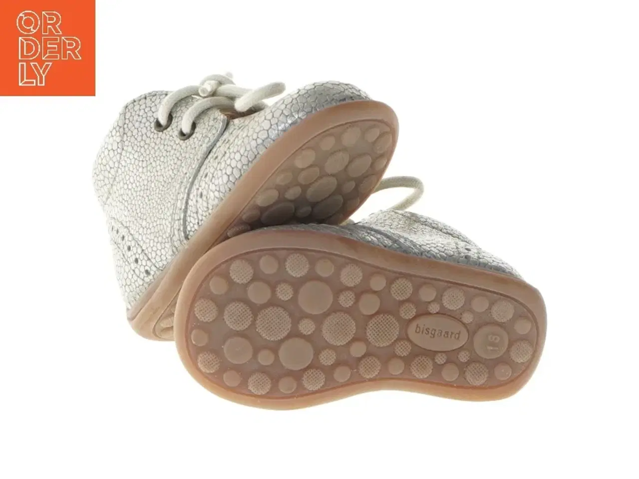 Billede 4 - Nye Sølv børnesko fra Bisgaard (str. 18 )