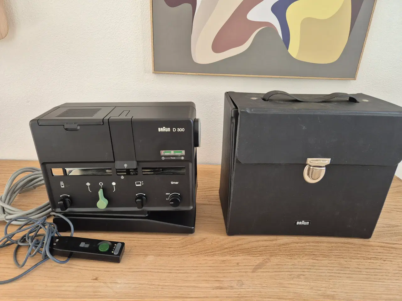 Billede 1 - Diasprojektor Braun D300, Sælges som købt og beset