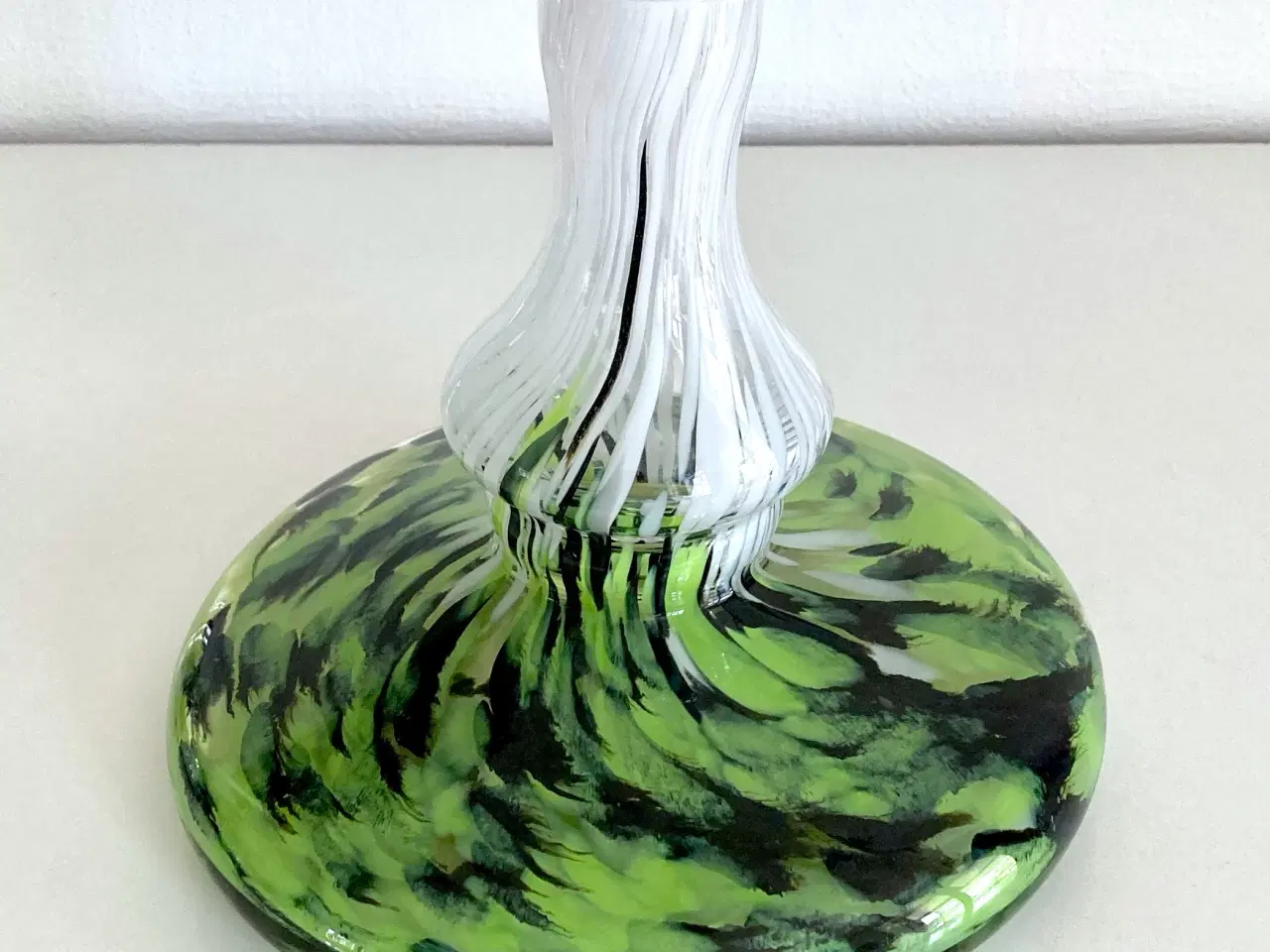 Billede 2 - Flerfarvet Glas Vase