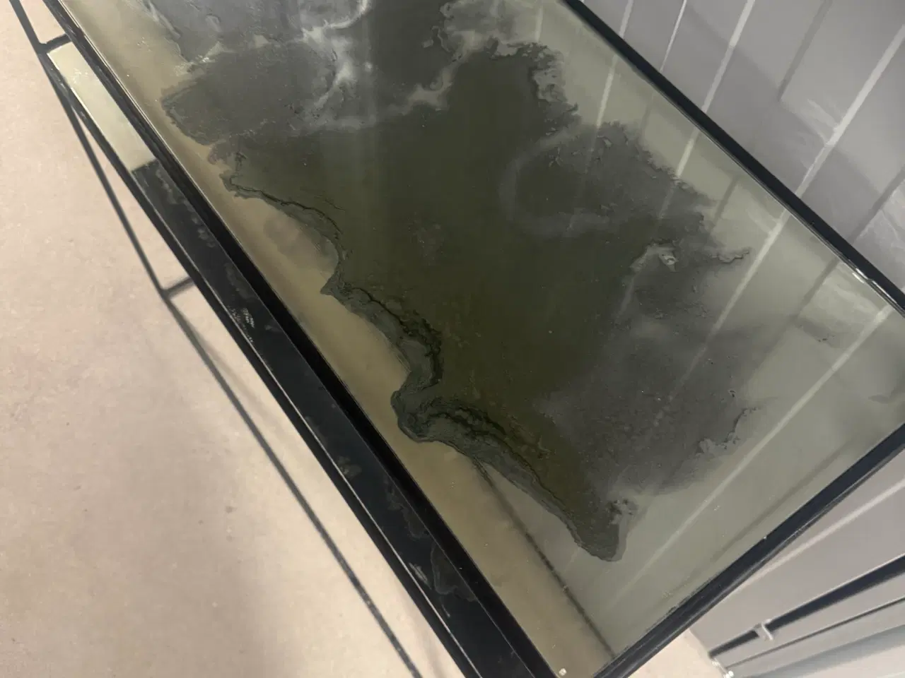 Billede 2 - Konsol bord i metal og glas