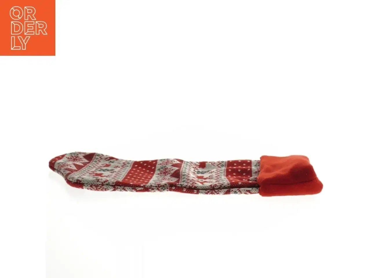 Billede 2 - Julesok med mønster (str. 42x20 cm)