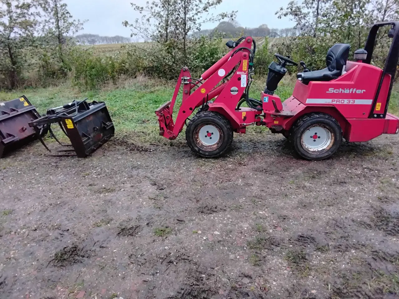 Billede 8 - Schäffer Pro33 m/ skovl & overfaldsklo
