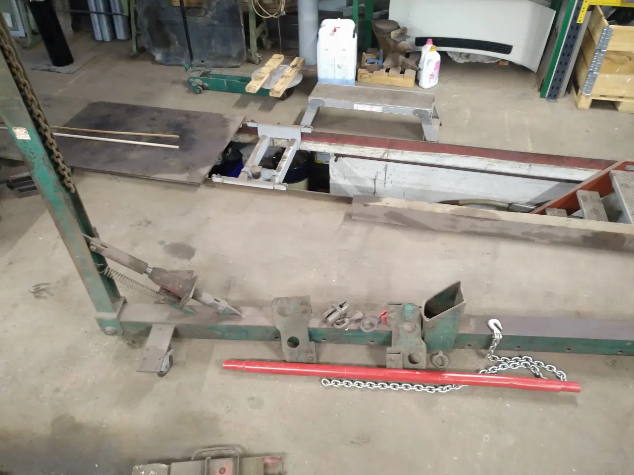 Billede 1 - Dozer til opretning, med panelkæber samt tværrør.