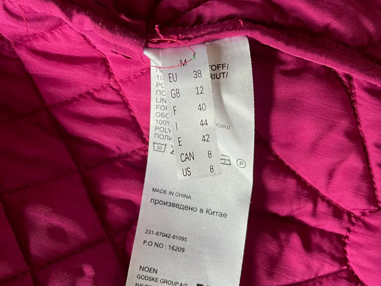 Billede 5 - Quiltet NOEN jakke sælges