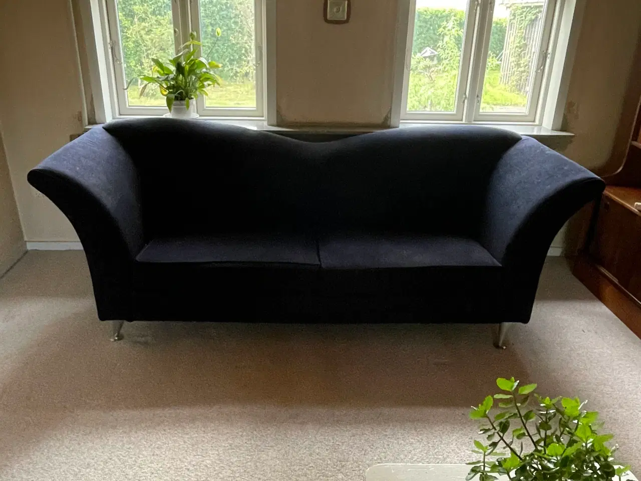 Billede 3 - 3 personers sofa sort