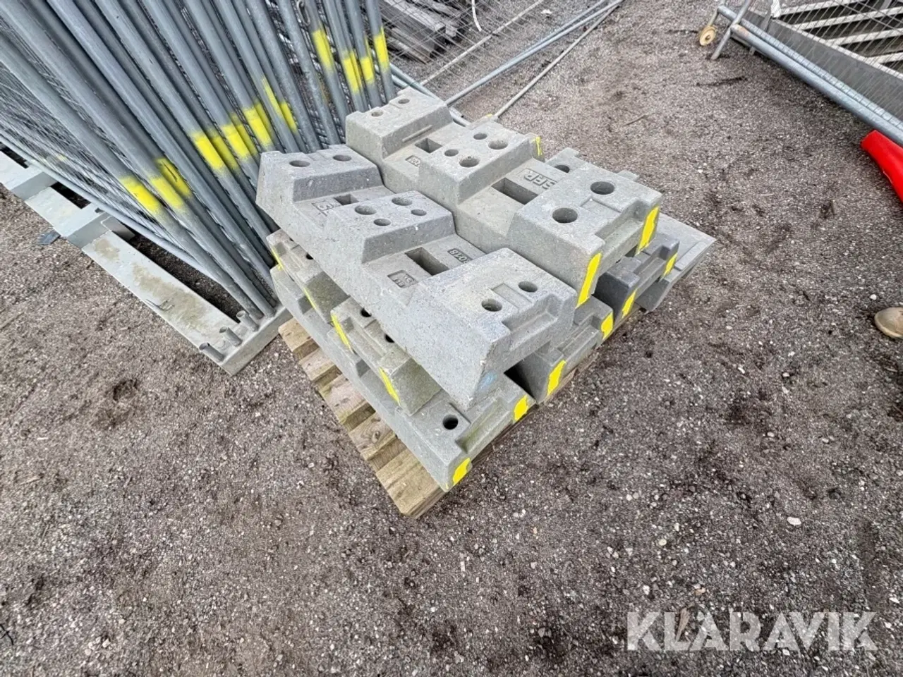 Billede 10 - Byggepladshegn og fødder 25 fag og 50 fødder