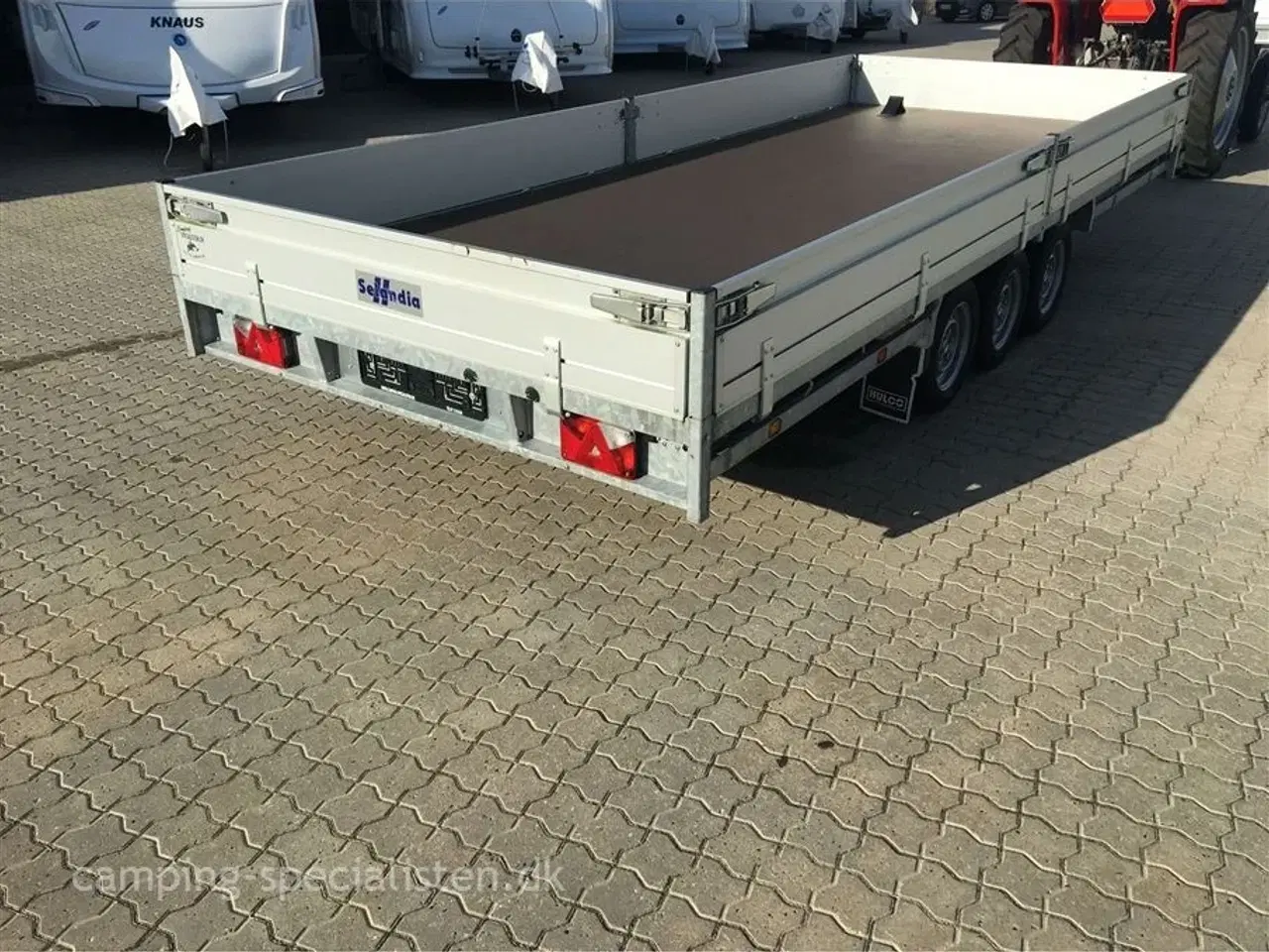 Billede 3 - 2024 - Selandia Hulco Medax 502 3500 kg Ladtrailer    Ny Stor lad trailer model 502/3500 kg hos Camping -Specialisten.dk
