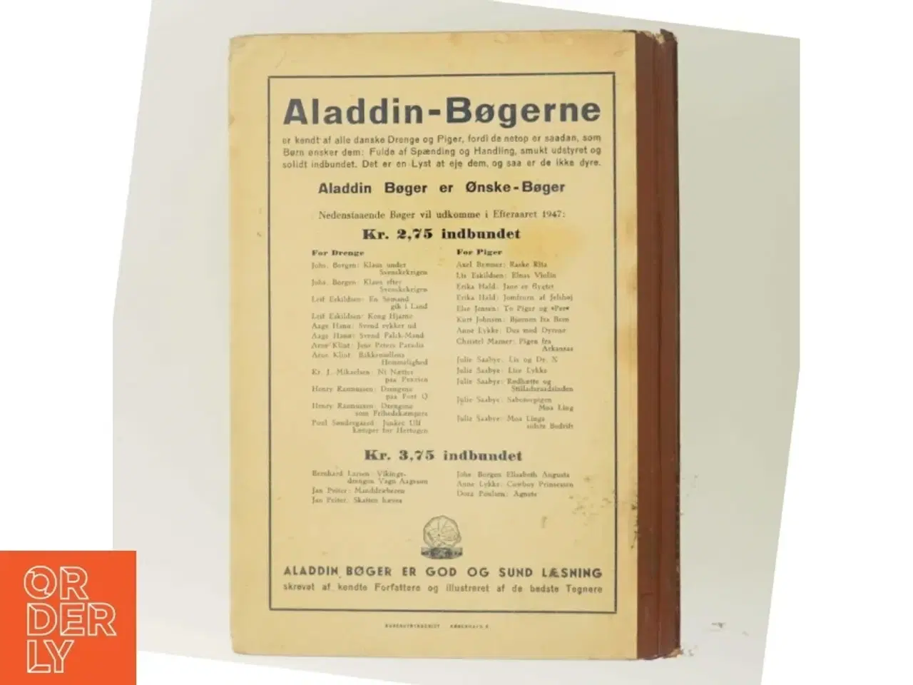 Billede 3 - Klaus under Svenskekrigen af Johs. Borgen (Bog) fra Forlaget Aladdin