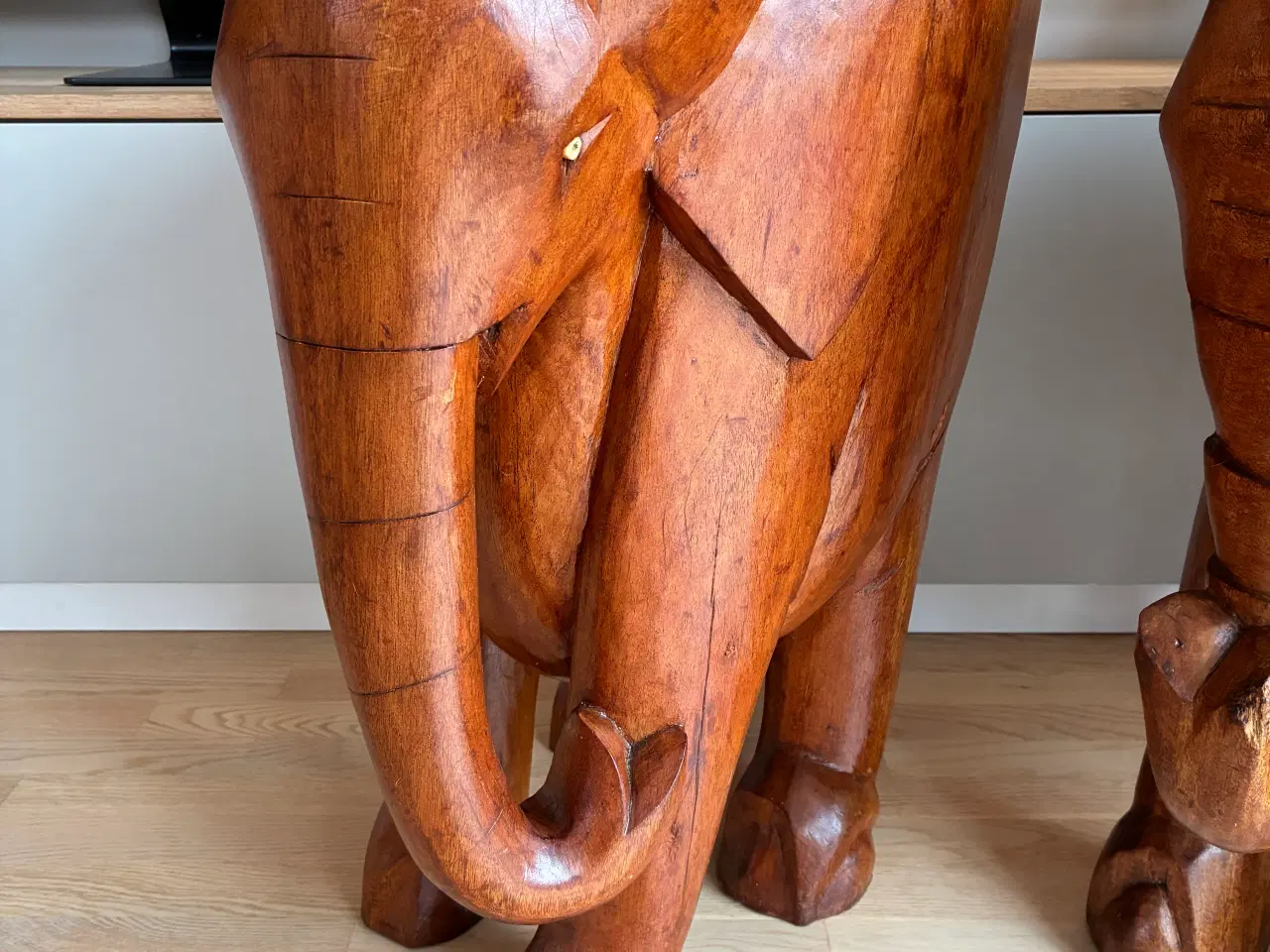 Billede 2 - Store elefanter i træ