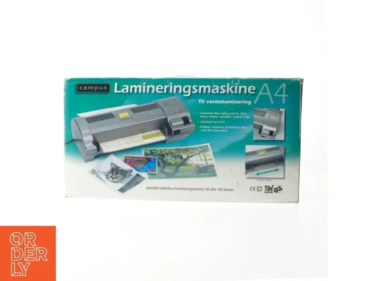 Billede 1 - Campus lamineringsmaskine A4 fra Campus
