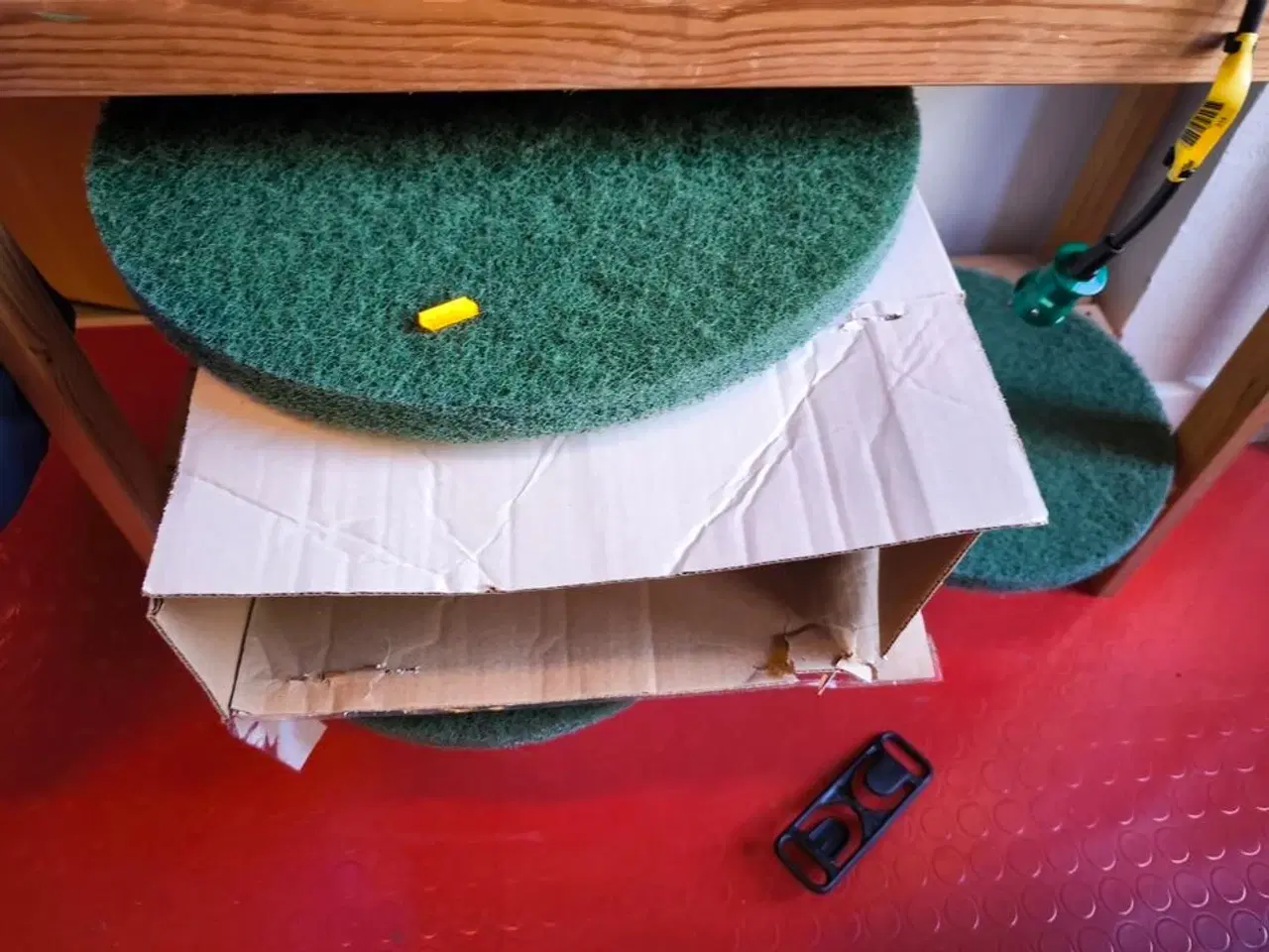 Billede 3 - Børster, puder m.v. til gulvvasker