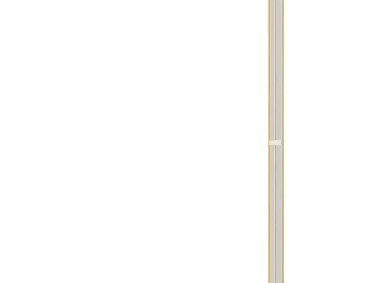 Billede 4 - Brusevæg 90x195 cm klart sikkerhedsglas guldfarvet