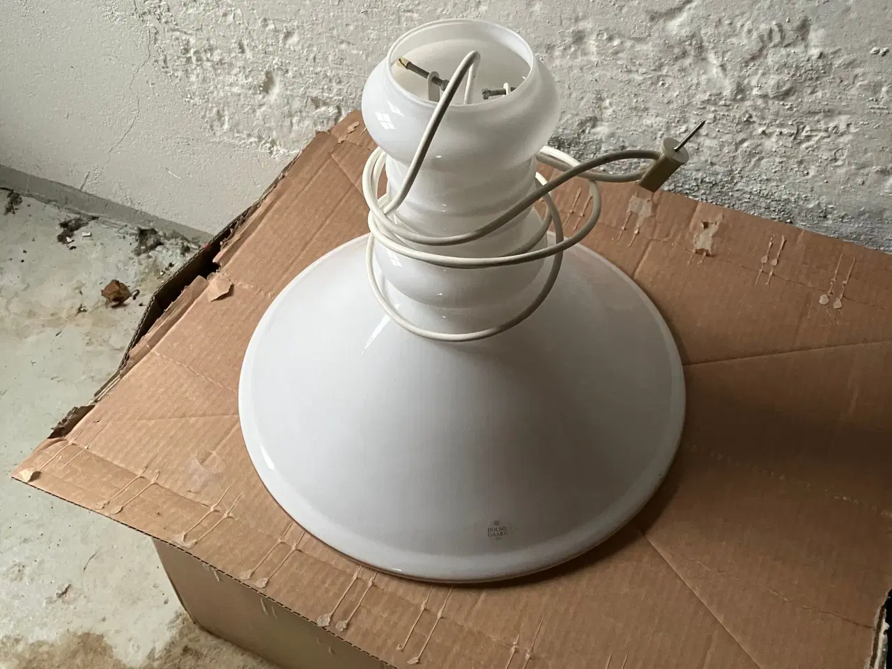 Billede 1 - Holmegaard lampe