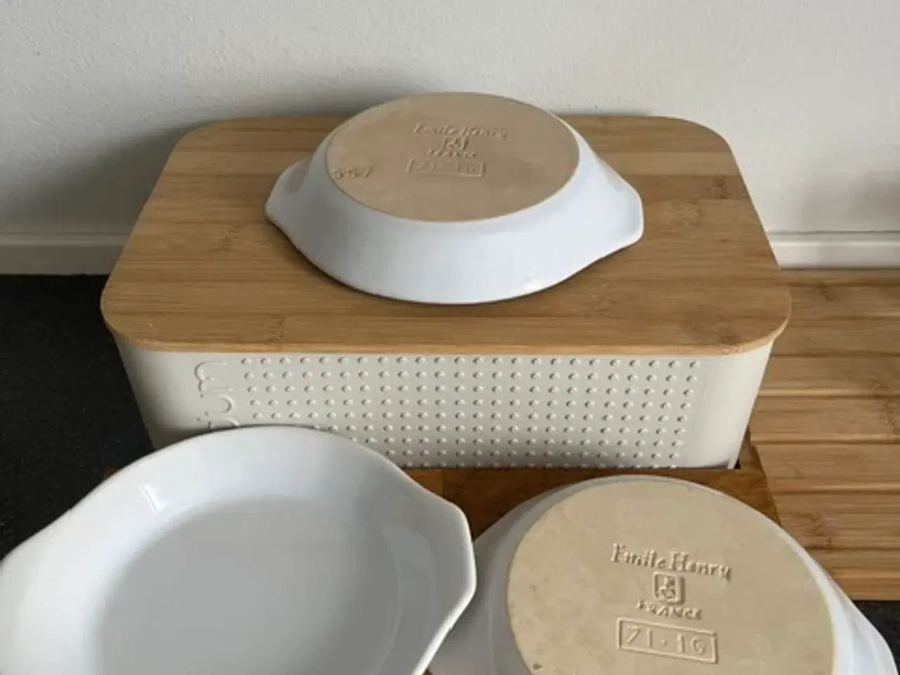 Billede 2 - 3 stk. klassiske Emile Henry portionsfade