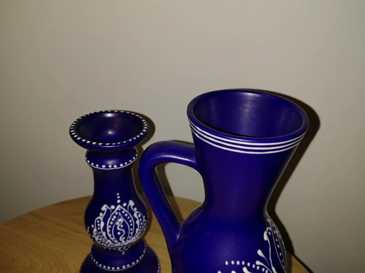 Billede 4 - Flotte blå vintage vaser