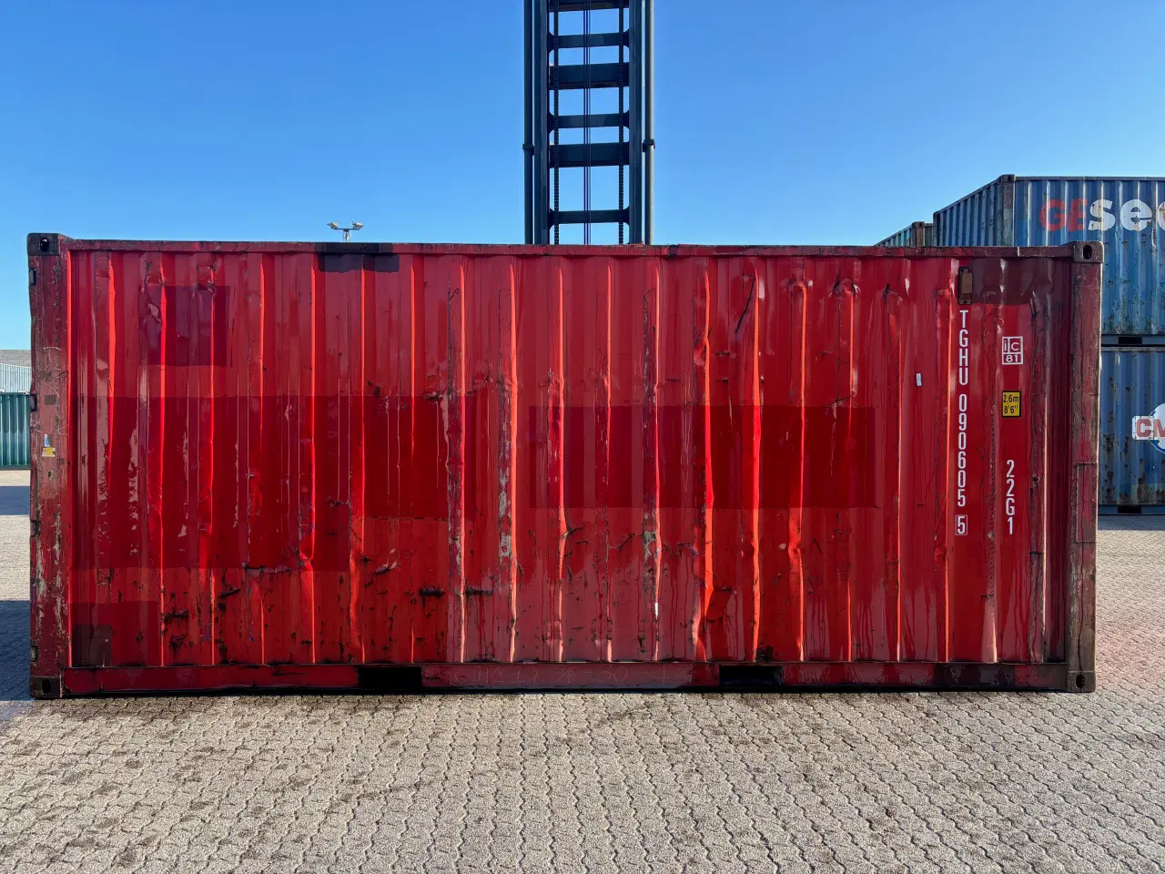 Billede 3 - 20 fods Container- ID: TGHU 090605-5