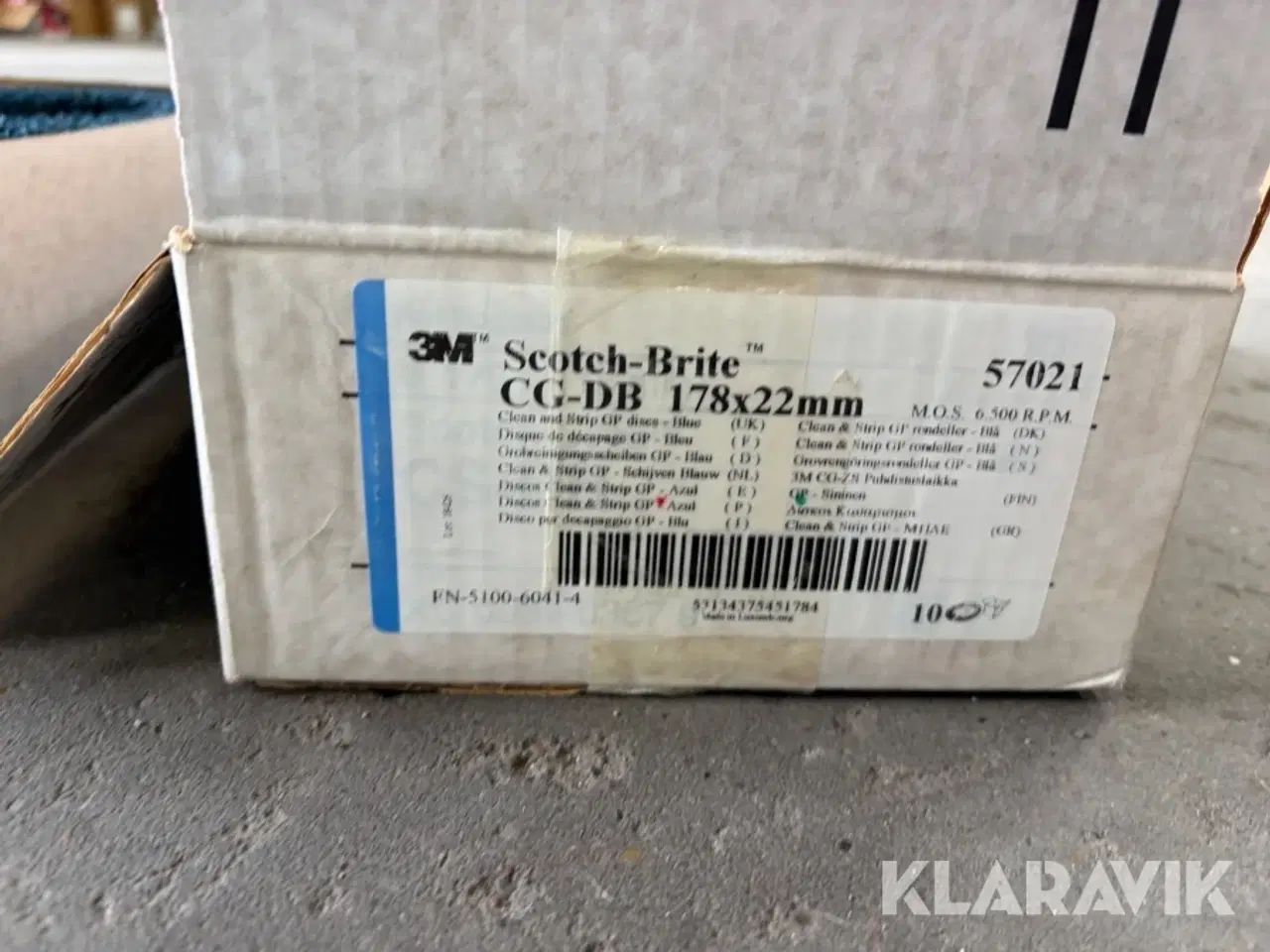 Billede 3 - Blandet slibeudstyr 3M