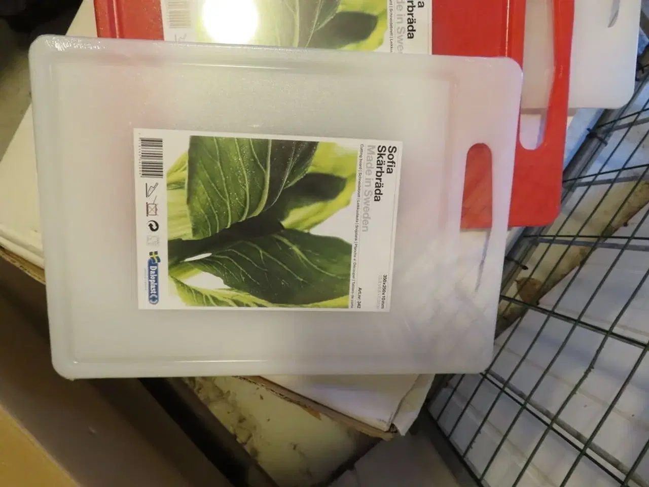 Billede 3 - 4 stk. skærebrædt, med og uden saftrille