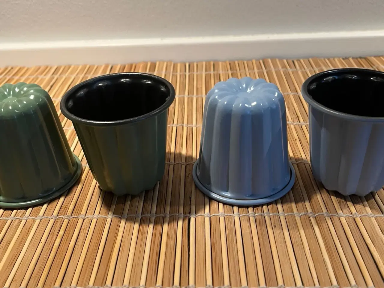 Billede 4 - 4 stk. smukke retro buddingforme / portionsforme