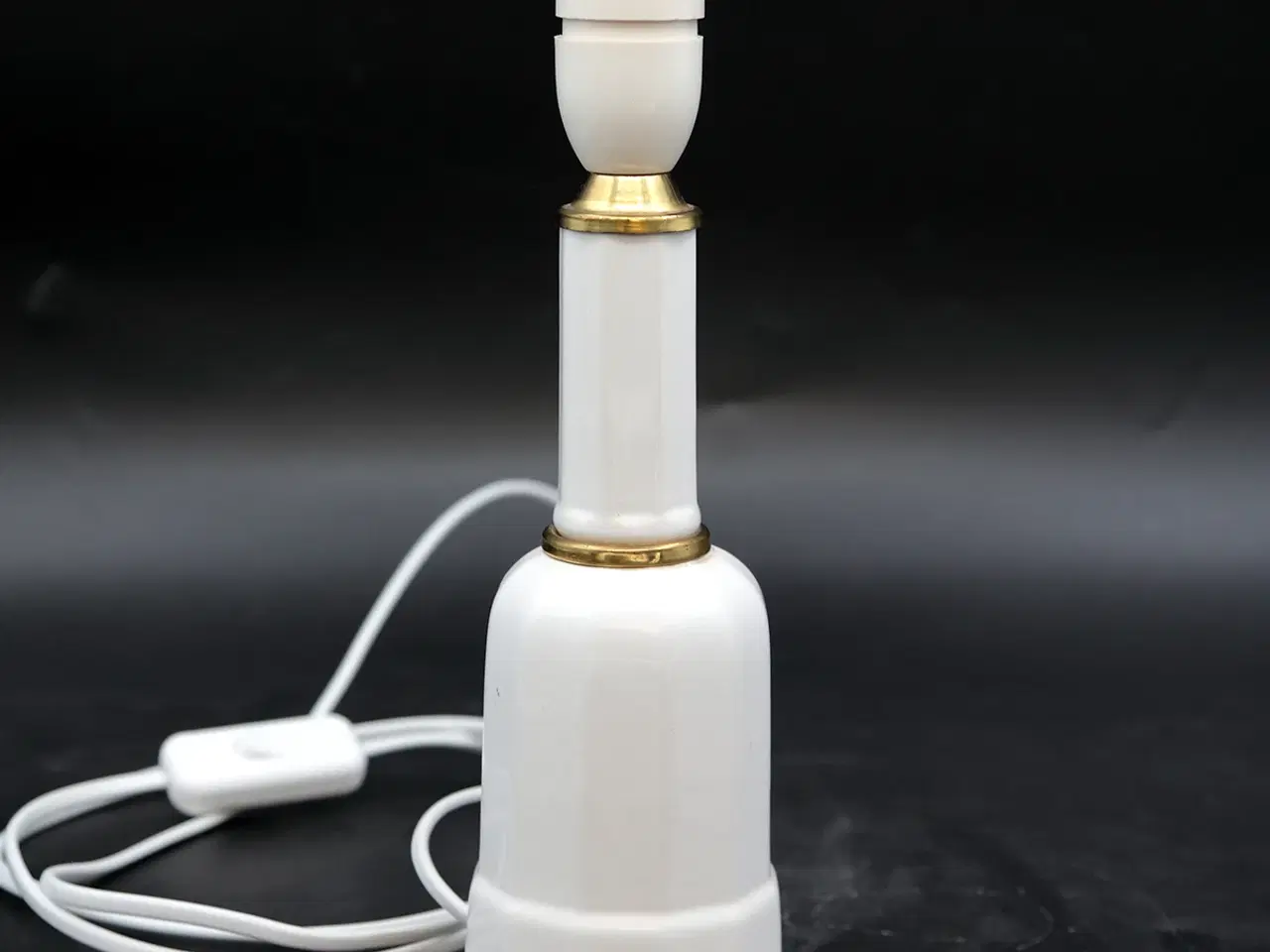 Billede 5 - Heiberglampe porcelæn/messing 1950–60