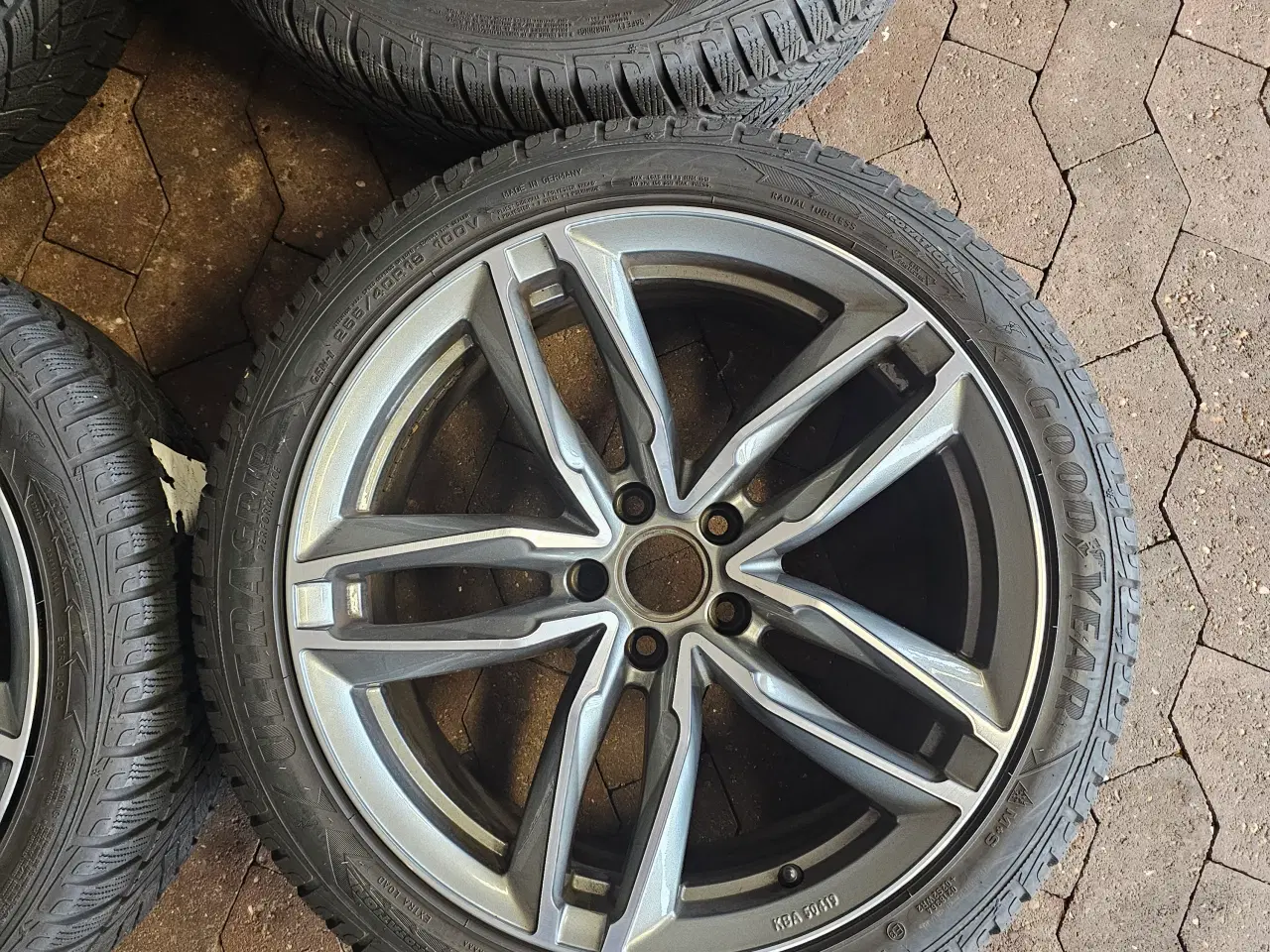 Billede 3 - 19" GMP italy fælge med Goodyear vinterdæk