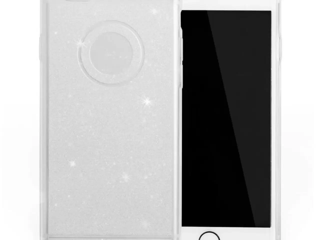 Billede 6 - Hvid glimmer cover til iPhone 5 5s SE 6 6s 6+ 6s+ 
