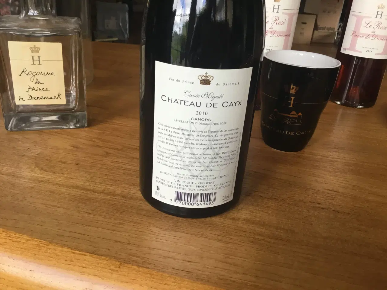 Billede 1 - Dronning Margrethe vin chauteau de cayx