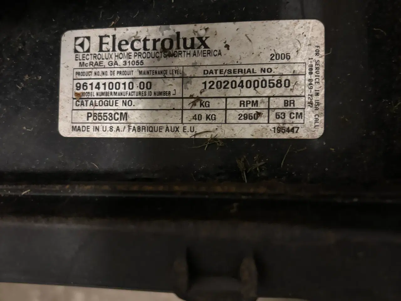 Billede 7 - Partner Electrolux 53 cm benzin plæneklipper gul/s