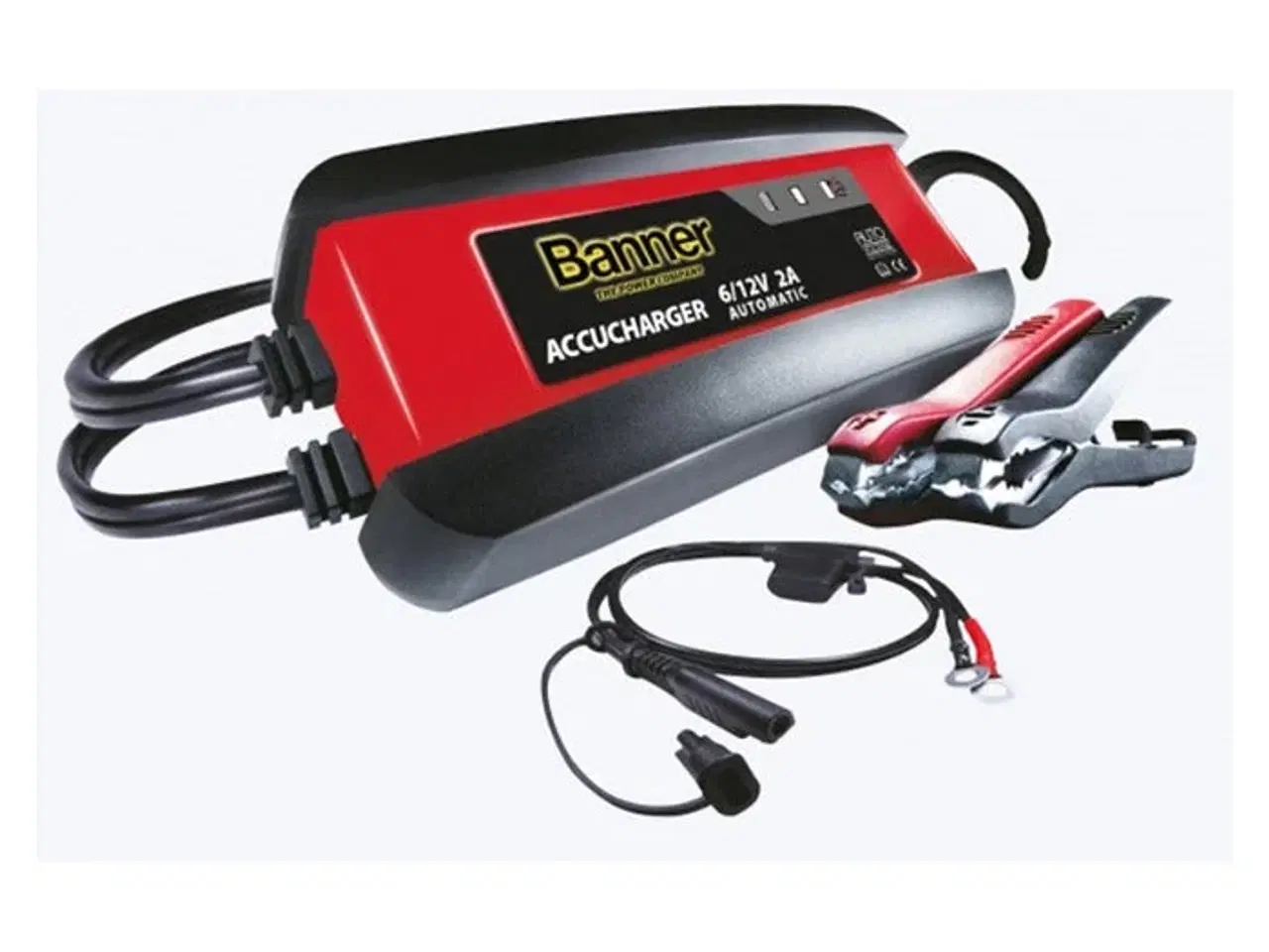 Billede 1 - BANNER Akkulader 2A/6-12V fuldautomatisk