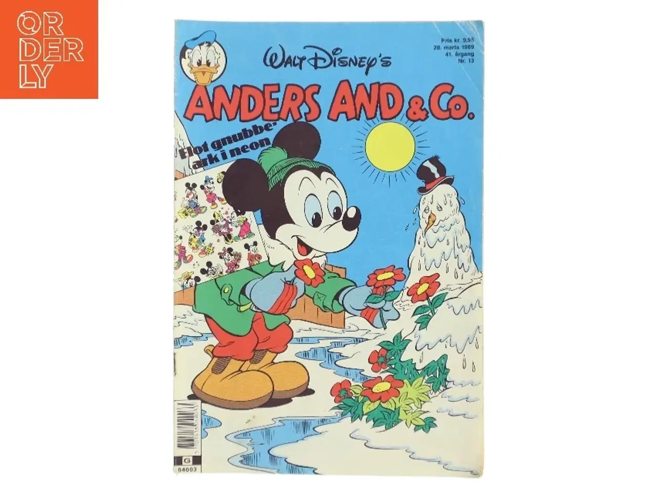 Billede 1 - Anders And & Co. af <Bogens forfattere< (Bog)