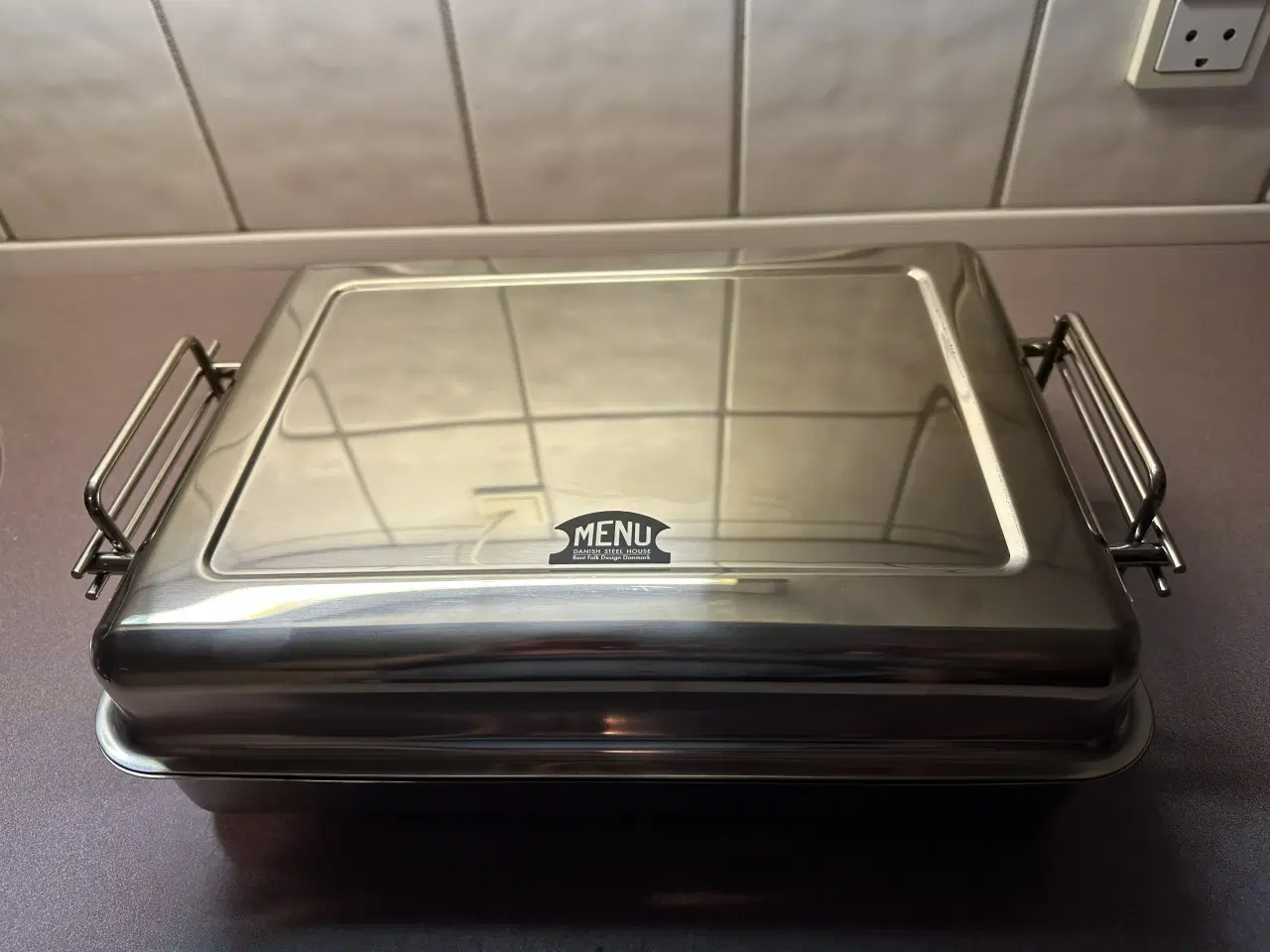 Billede 1 - Unikt Danish Steel House stor fiskegryde 