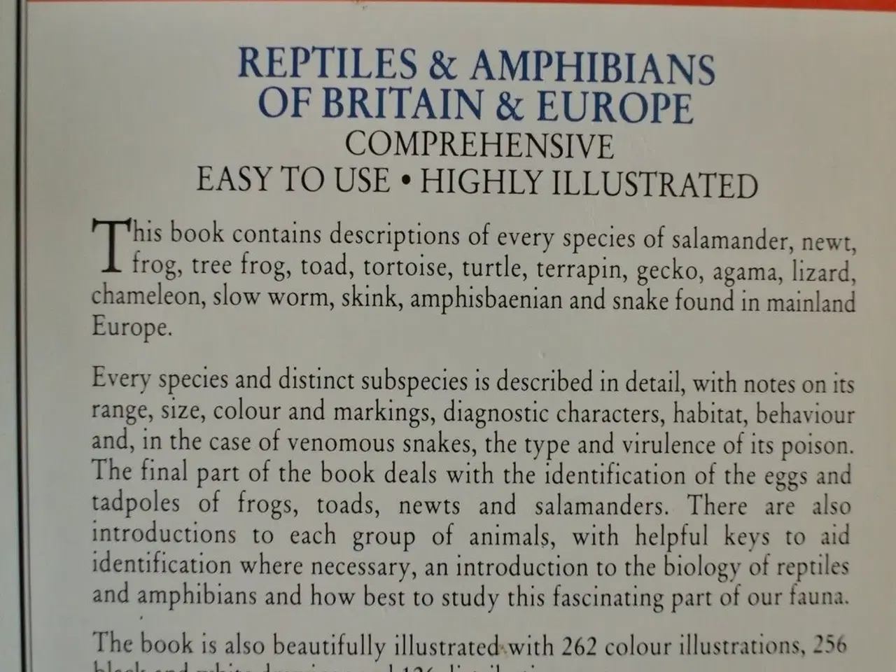 Billede 4 - reptiles and amphibians of britain and europe, by 