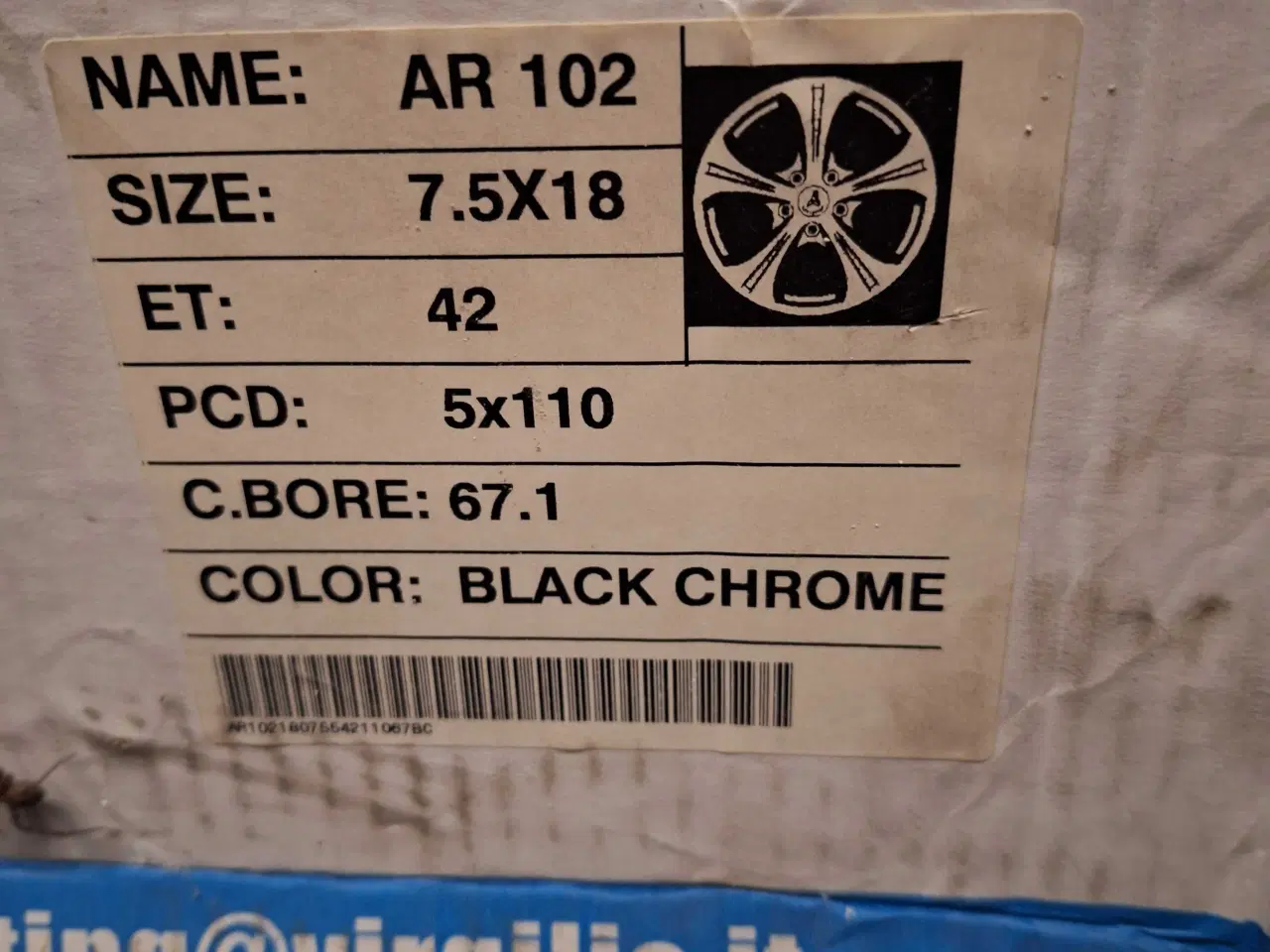 Billede 4 - Nye alufælge 5x110