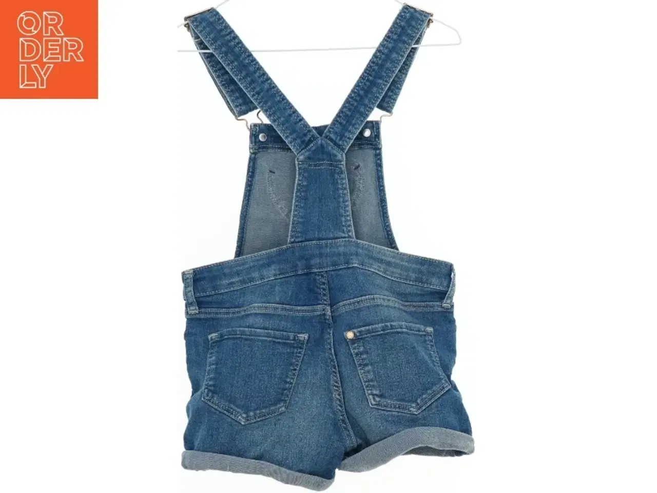 Billede 2 - Jeans Overall Shorts til Børn fra H&M (str. 122)