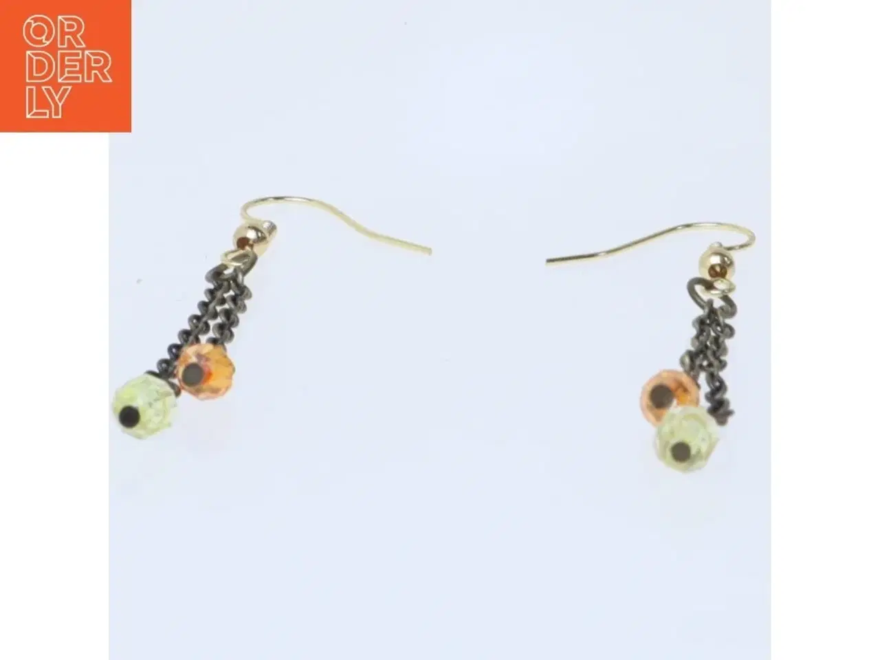 Billede 2 - Unikke vedhængsøreringe (str. 5,5 cm)