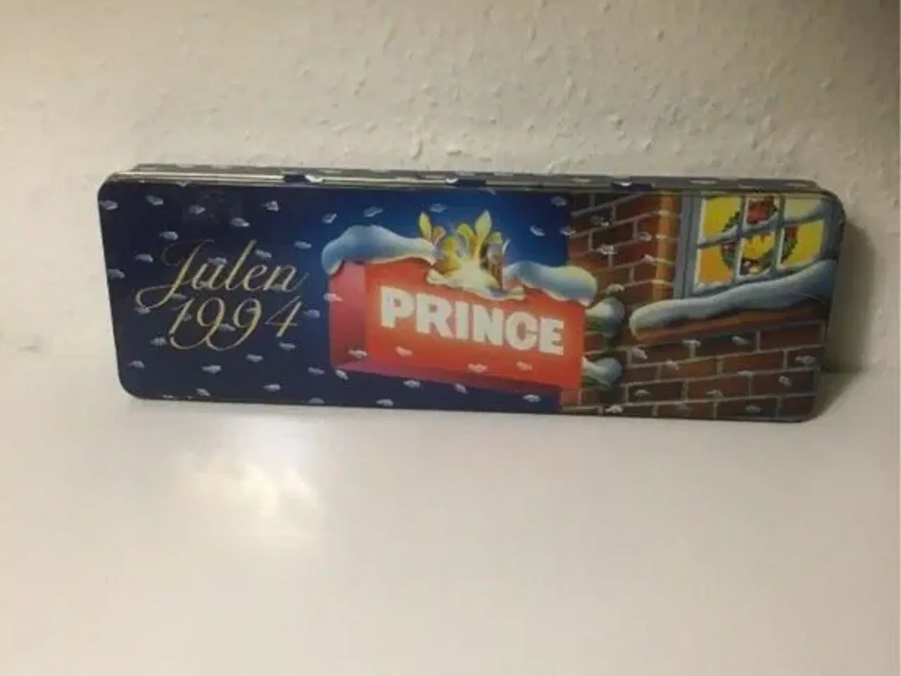 Billede 1 - Tobaksdåse Prince dåse Julepynt?