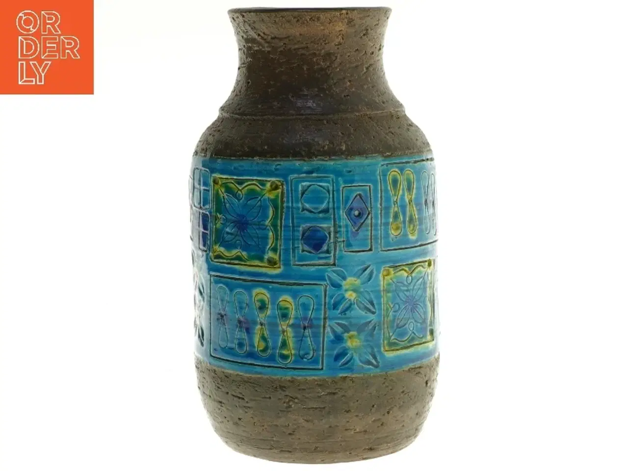 Billede 1 - Bitossi vase (str. Ø 7 cm højde 20 cm)