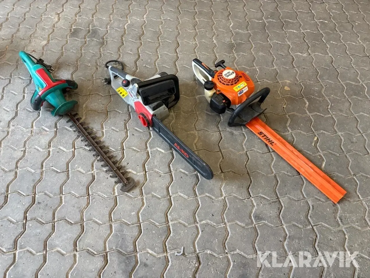 Billede 1 - Motorsav og hækkeklipper lot