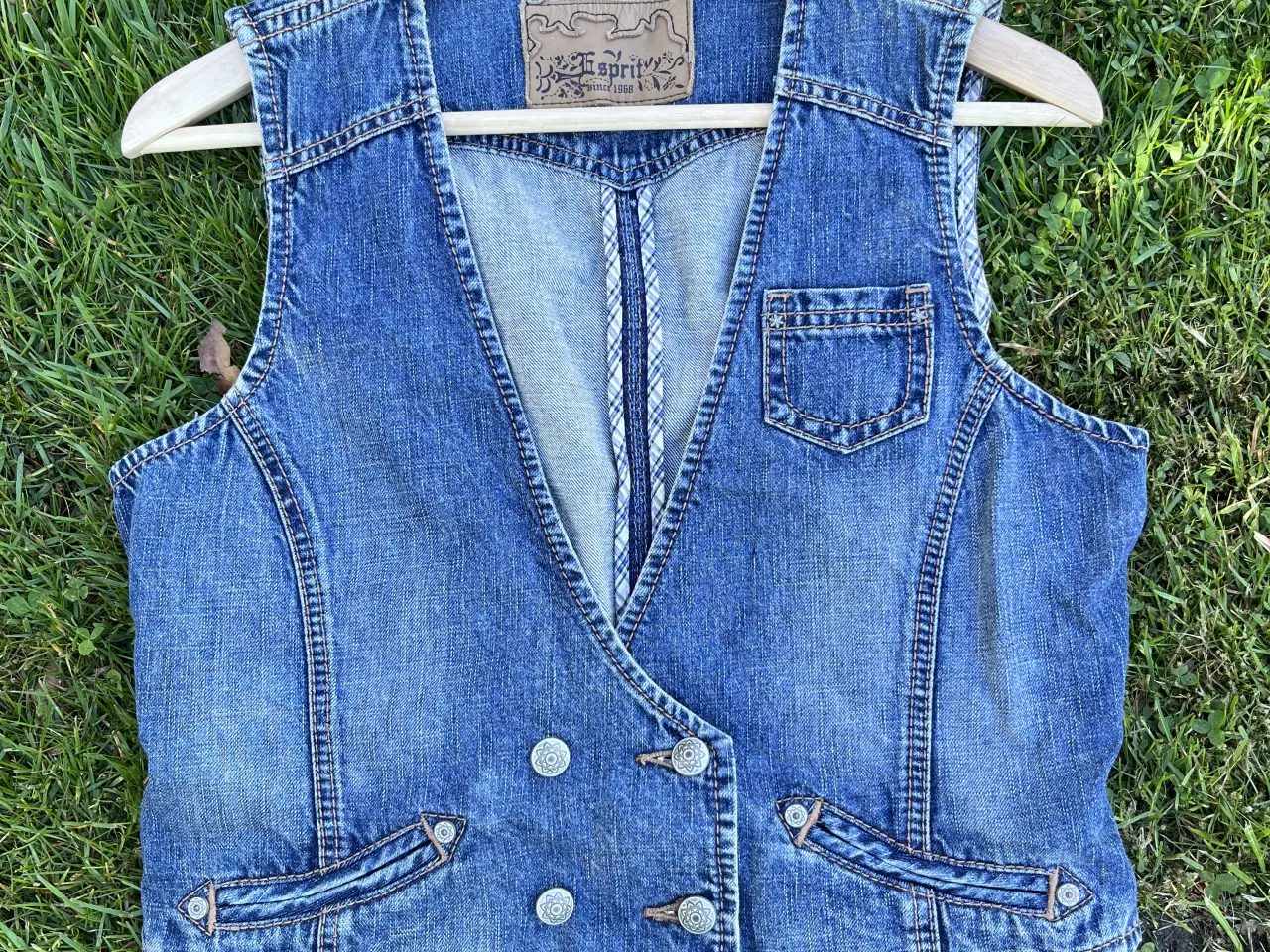 Billede 4 - Vintage Esprit Denimvest str L